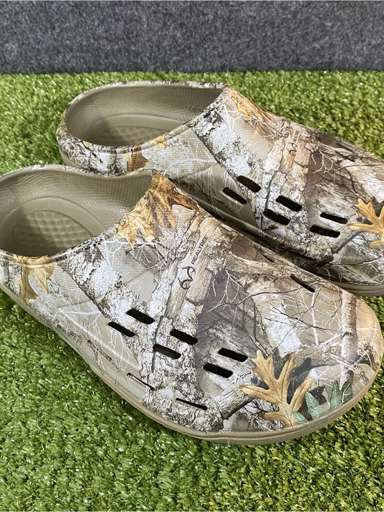 RealTree Edge Camouflage SlidesMen\'s Size 7 Mules Slip-Ons Plastic main image 6